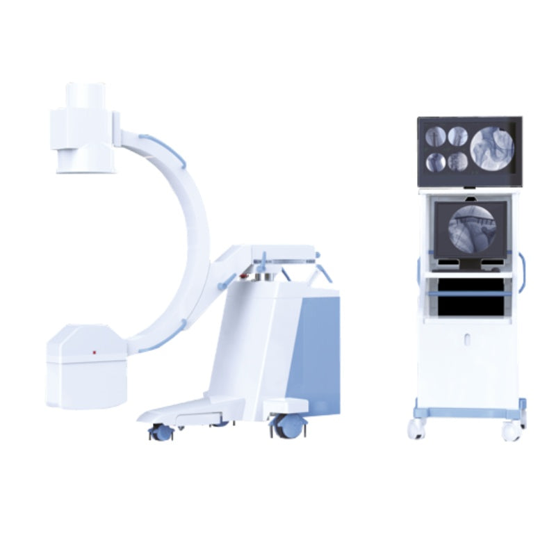 Arco en C de alta frecuencia Beracah Medica modelo SLA-C2 para uso ortopédico, con diseño ergonómico y superficie metálica.