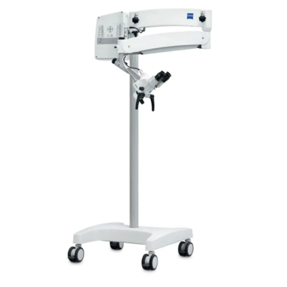 Microscopio quirúrgico OPMI PICO S100 de Carl Zeiss para ORL, con brazo pantográfico y sistema de video integrado, de Beracah Medica.