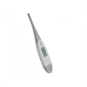 Termómetro digital flexible Beracah Medica con tecnología de 60 segundos para medición rápida y precisa.