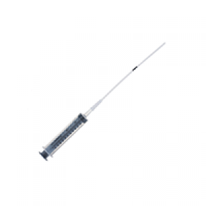 Canula de succión uterina de 6mm de la marca Beracah Medica, muestra la punta y el tubo de la cánula en la imagen.