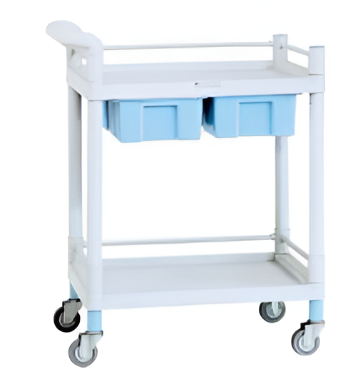 Carro para instrumental ABS 65x45x76 cm