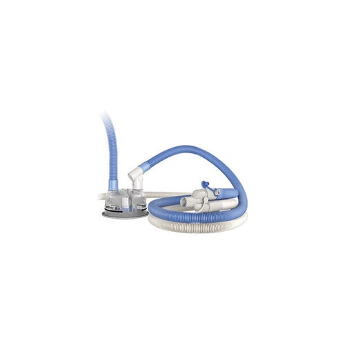 Circuito para ventilador invasivo adulto de Beracah Médica con cable calentador y línea expiratoria con trampa de agua.