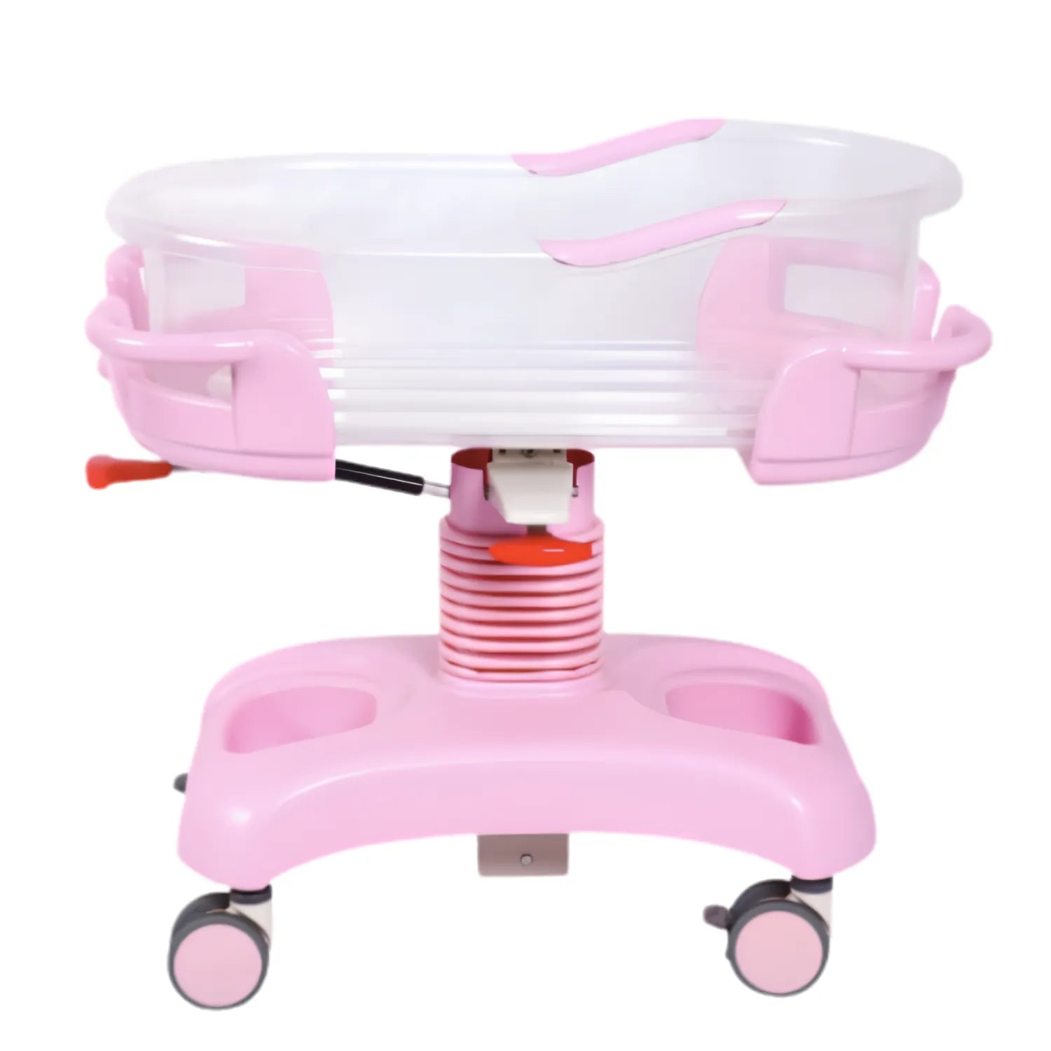 Carro Cuna de Plástico ABS con Sistema Neumático con Trendelemburg