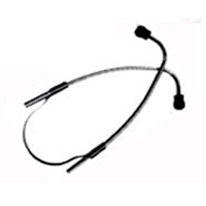 Auriculares con olivas para estetoscopio Beracah Medica, accesorios de repuesto para estetoscopios médicos, en color negro