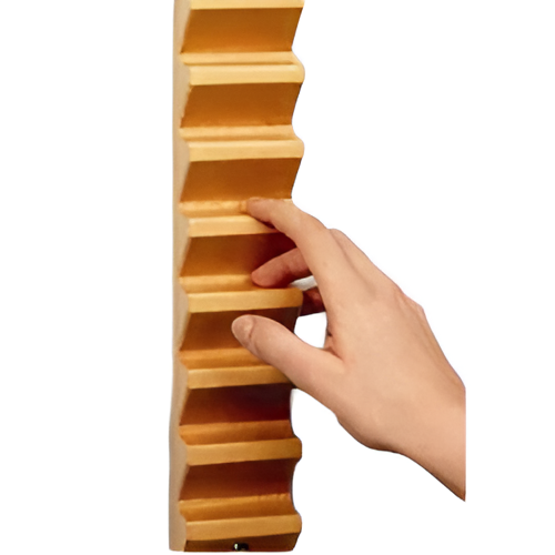 Escalera para dedos de la marca Beracah Medica, escalera y rampa para mejorar la movilidad y el ejercicio de los dedos.