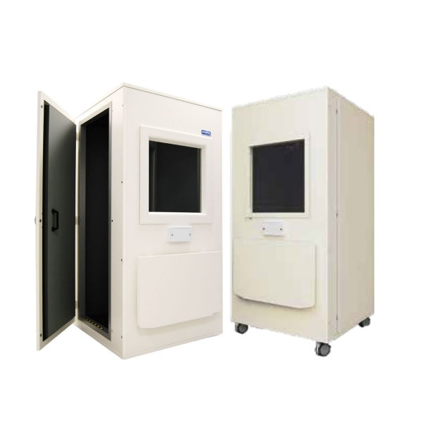 Cabina Sonoamortiguada Portatil mod. PRO 25 de 96 x 96 x 197 cm Atenuacion hasta 43 dB