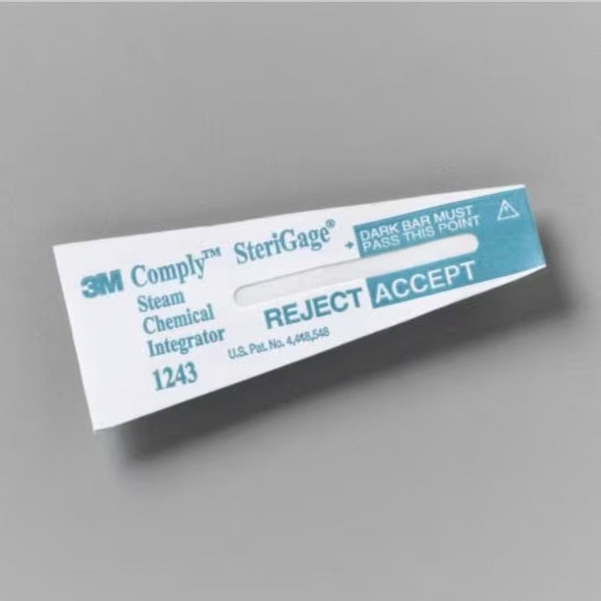 Bolsas para esterilizar Steri-Gage™ de Beracah Medica con indicador químico para vapor, caja con 500 piezas.