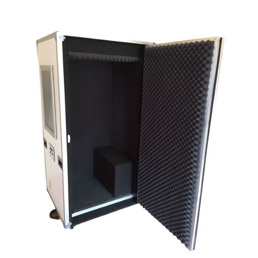 Cabina Sonoamortiguada para Audiometria mod. Premium 75 x 90 x 185 cm