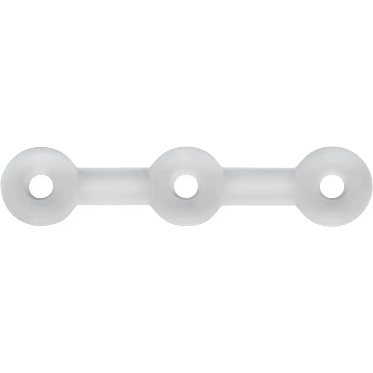 Tira de sujeción de silicona de 12 cm de la marca Beracah Medica, ideal para accesorios y refacciones médicas.