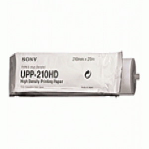 Rollo de papel térmico blanco y negro de alta densidad para ultrasonido, caja con 5 rollos, de la marca Beracah Medica.
