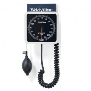 Baumanómetro aneroide de pared de color blanco, medidor de presión arterial, Beracah Medica, para uso en clínicas y consultorios
