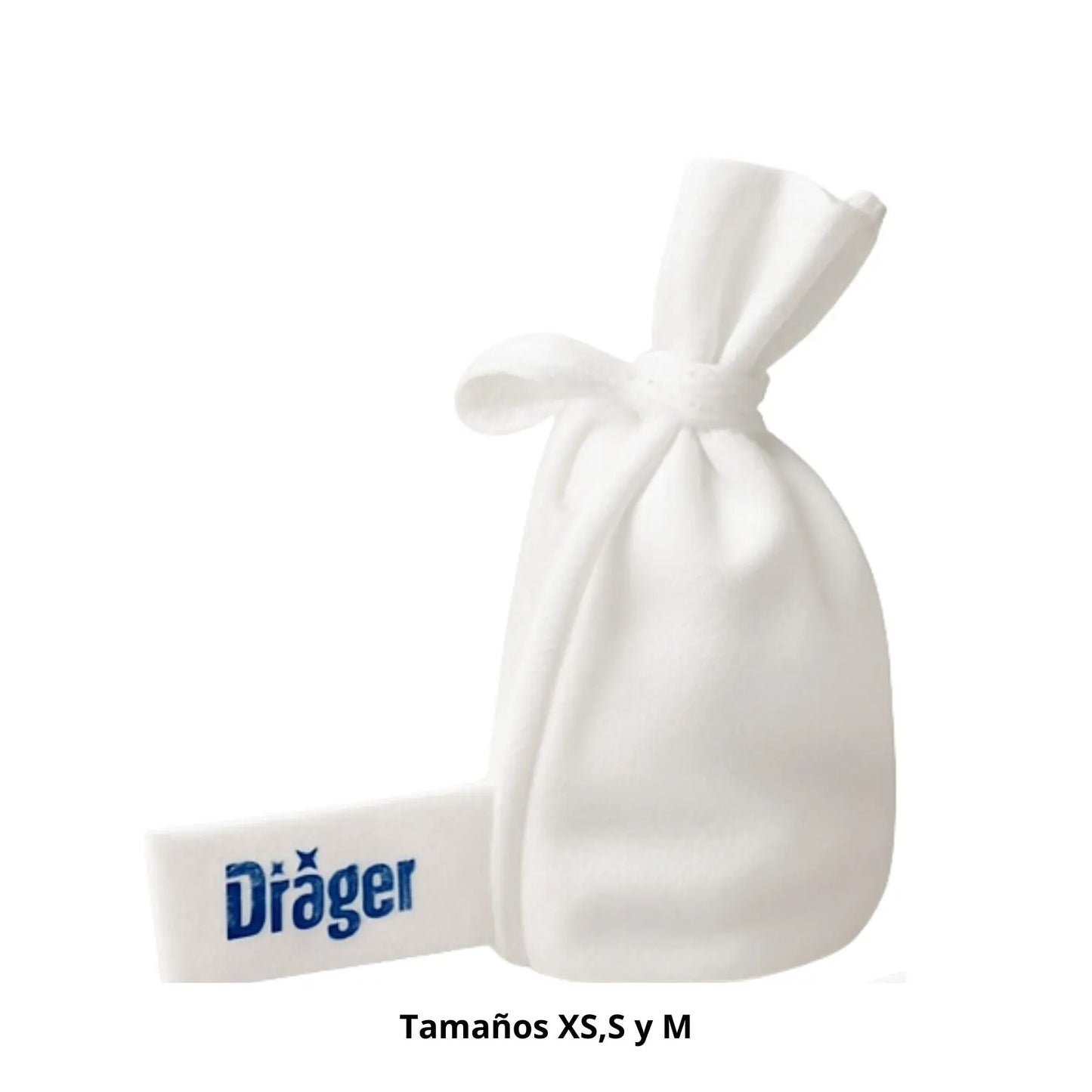 Gorro desechable BabyFlow rojo para bebés, tamaño M, circunferencia 23-25,5 cm, en paquete de 5 unidades, para circuitos de anestesia.