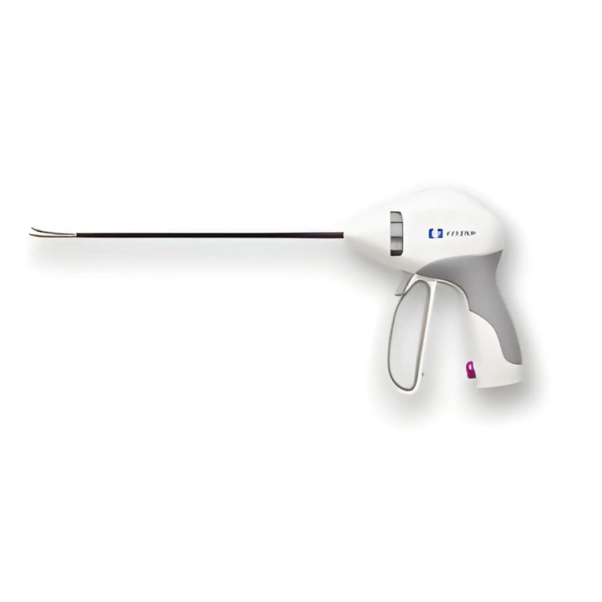 Instrumental quirúrgico LigaSure™ Maryland Jaw con nano-recubrimiento de Beracah Medica, muestra las pinzas con acabado metálico y mango ergonómico