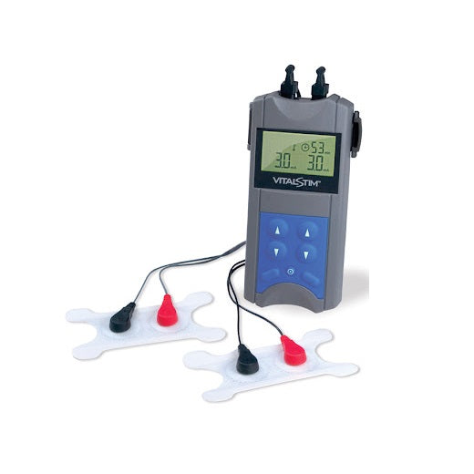 Electroestimulador portátil VitalStim para disfagia, equipo de electroterapia para adultos de la marca Beracah Medica.