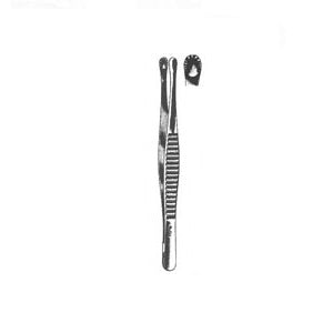 Pinzas de disección rusas de 6 pulgadas de la marca Beracah Médica, con mango ergonómico y puntas finas para precisión en cirugía.