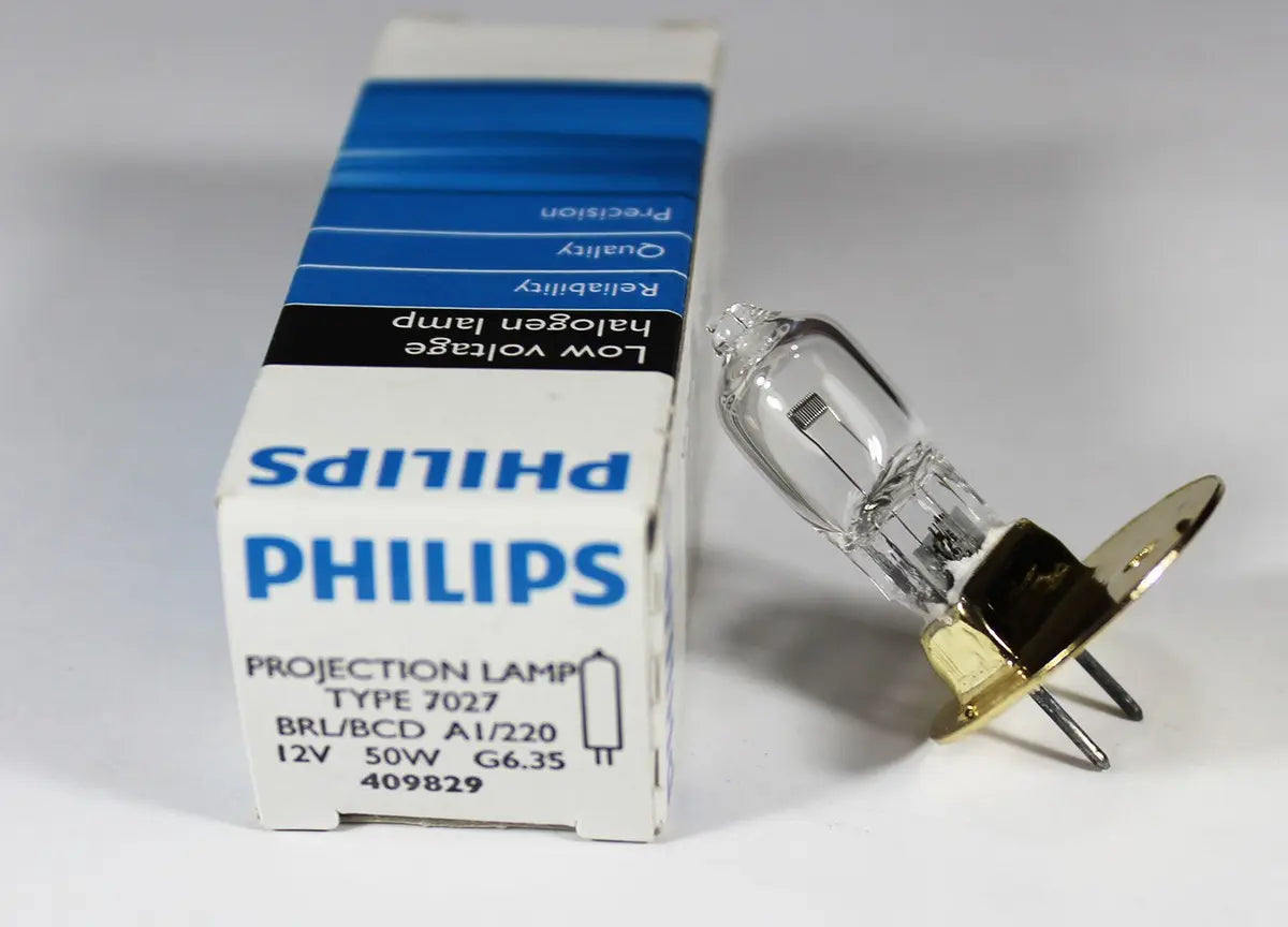 Bombilla halógena 7027 12V 50W para proyector médico, compatible con ACP1000 y ACP1500, marca Beracah Médica