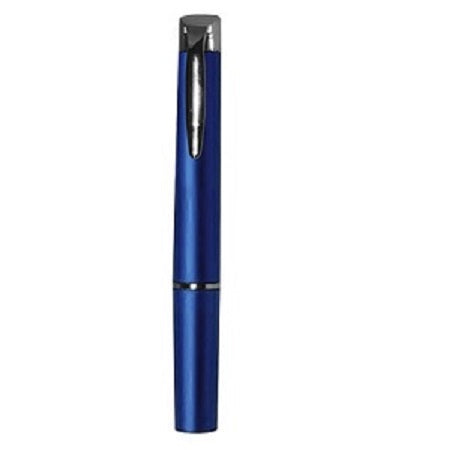Lámpara de bolsillo para diagnóstico color azul de Beracah Médica, ideal para examen médico portátil y diagnóstico visual.