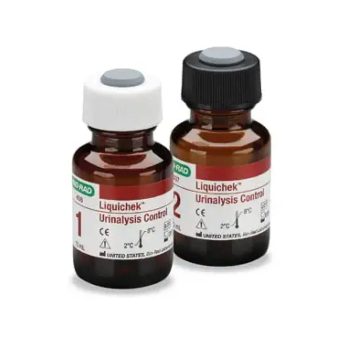 Control de análisis de orina Liquichek de Beracah Medica, 2 niveles, 6 viales de 2 ml para insumos médicos.