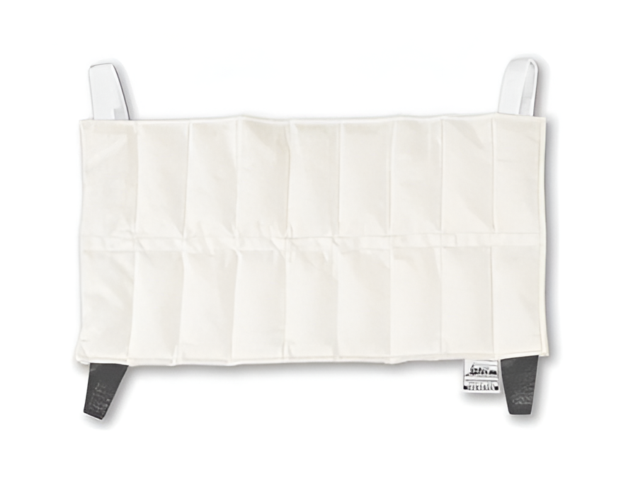 Compresa caliente HotPac® rectangular de 25x46 cm de Beracah Medica, insumo médico para aliviar dolores musculares y articulares.