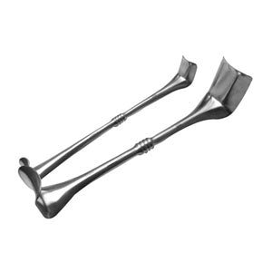 Separadores Richardson Beracah Medica en acero alemán, retractor Eastman de 2 piezas para cirugía.