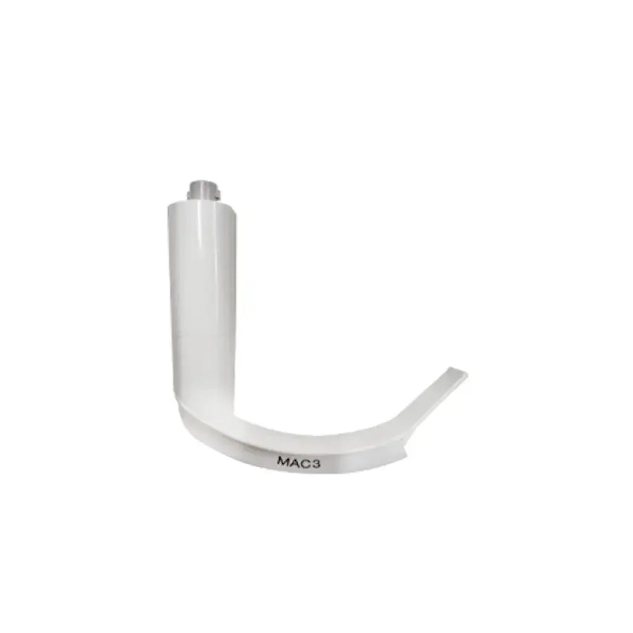 Hoja de policarbonato para videolaringoscopio Beracah Medica, grado médico con cámara HD, modelo W-Blade MAC 3 2022, 10 reutilizables