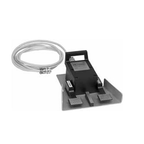 Pedal monopolar para electrocirugía de la marca Beracah Medica, control de equipos médicos, vista de frente en imagen.