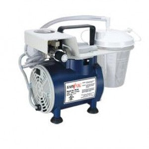 Aspirador hospitalario portátil Easy Vac Mod. PM-60 de Beracah Medica, dispositivo compacto y portátil para uso médico.