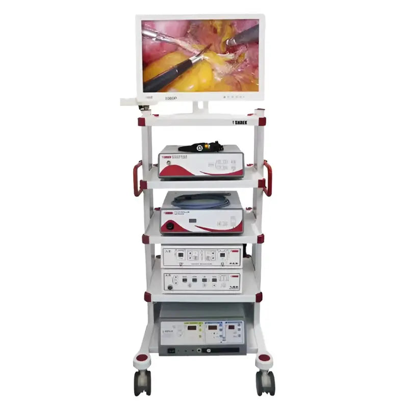 Torres para laparoscopia Beracah Medica ZGN-LP100, equipo médico de alta precisión para cirugías mínimamente invasivas.