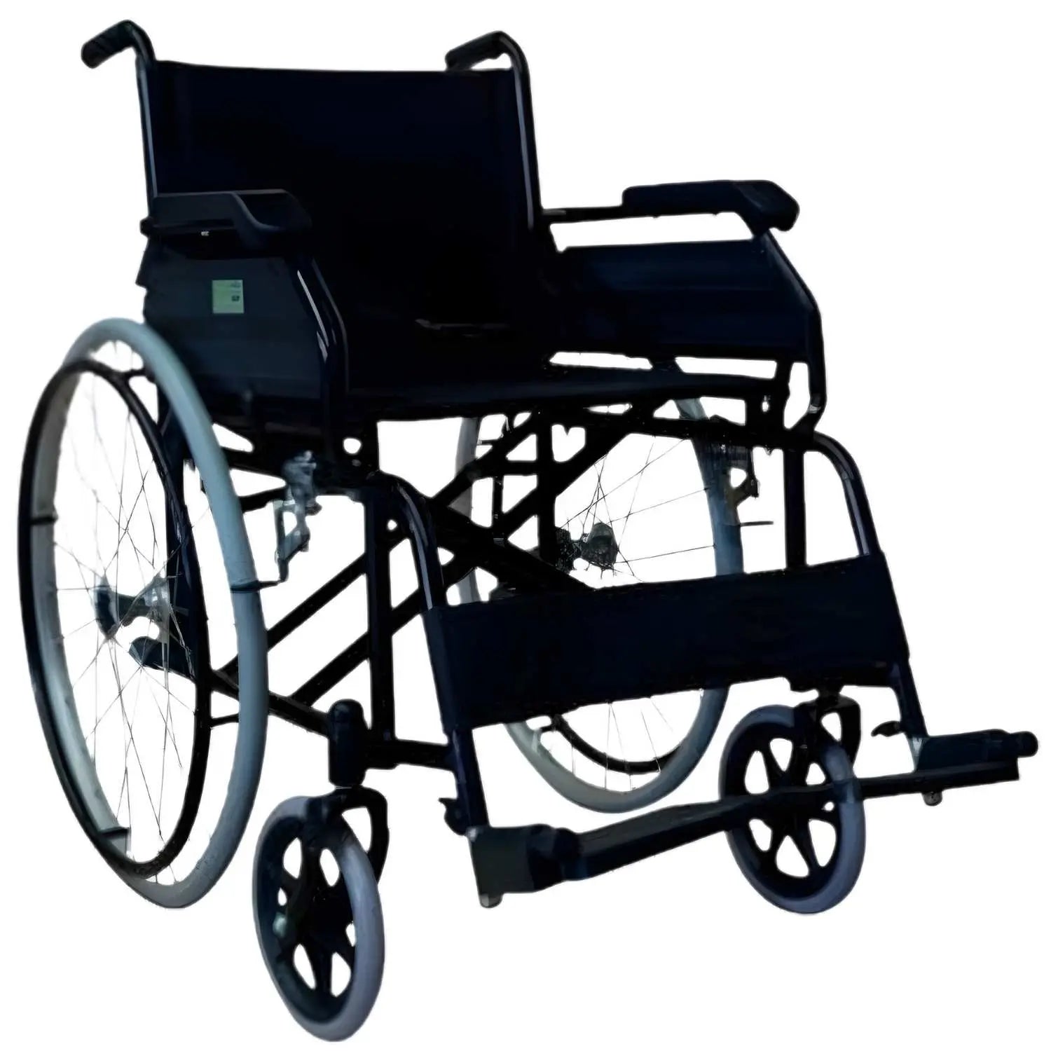 Silla de ruedas 18" acero tipo slope
