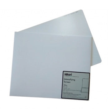 Pantalla intensificadora para rayos X MSI Beracah Medica 11x14 sensible al verde Rarex Fat 800, superficie brillante y resistente.