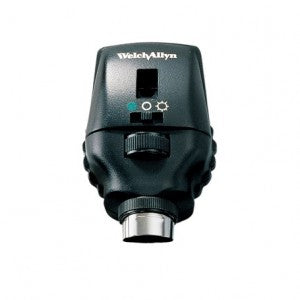 Oftalmoscopio MSI Beracah Medica 3.5 V Prestige Coaxial-Plus con mango y lente para examen ocular.