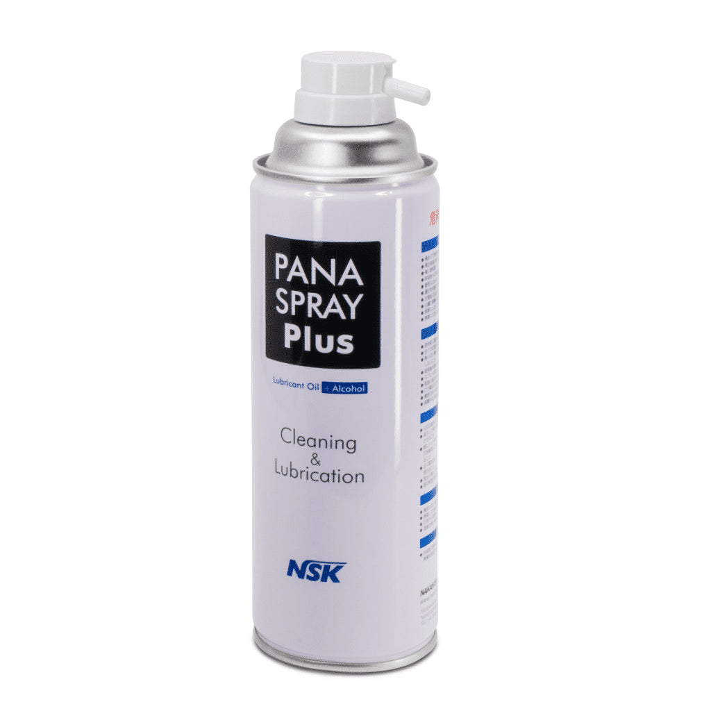 Lubricante para piezas de mano Panaspray Plus de Beracah Medica, envase de 480 ml para equipo odontológico.