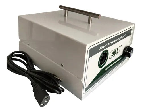 Evacuador de humo Beracah Medica Mod. OBS SE-120, aparato para extracción de humo industrial, con componentes visibles y tubo de salida.