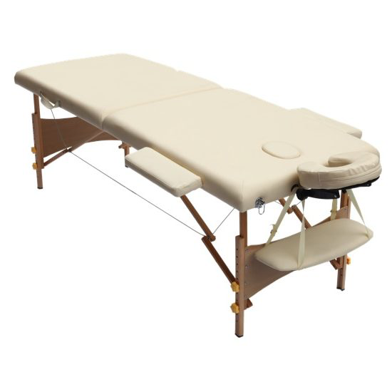 Cama para masaje de 2 secciones