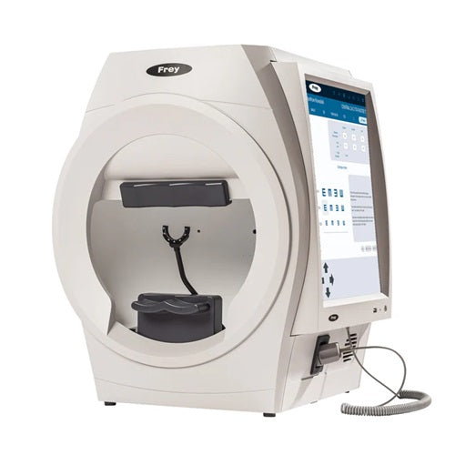 Perímetro automatizado Beracah Medica AP-600, campímetro MSI para análisis de campo visual estático y cinético.