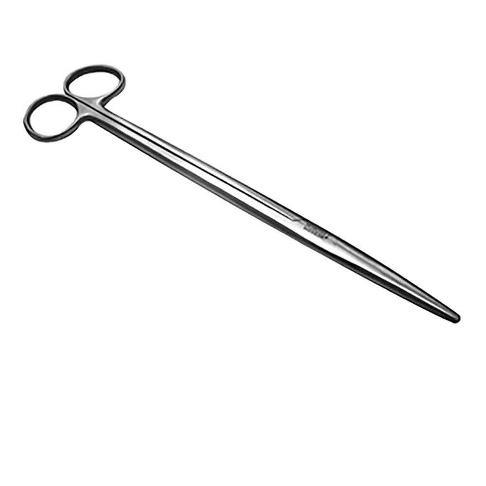 Tijeras Metzenbaum rectas de 20 cm de acero alemán premium, marca Beracah Médica, con hojas afiladas y mango ergonómico.