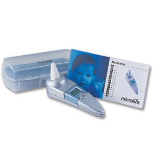 Termómetro digital infrarrojo de oído Beracah Medica, dispositivo de medición rápida y precisa de temperatura corporal.