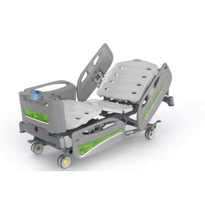 Cama electrica de 4 secciones altura con baranfdales de 4 secciones Mod. VEGA