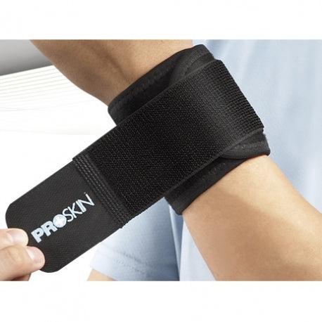 Muñequera Beracah Medica color negro con soporte ajustable para muñeca, visible en la imagen.