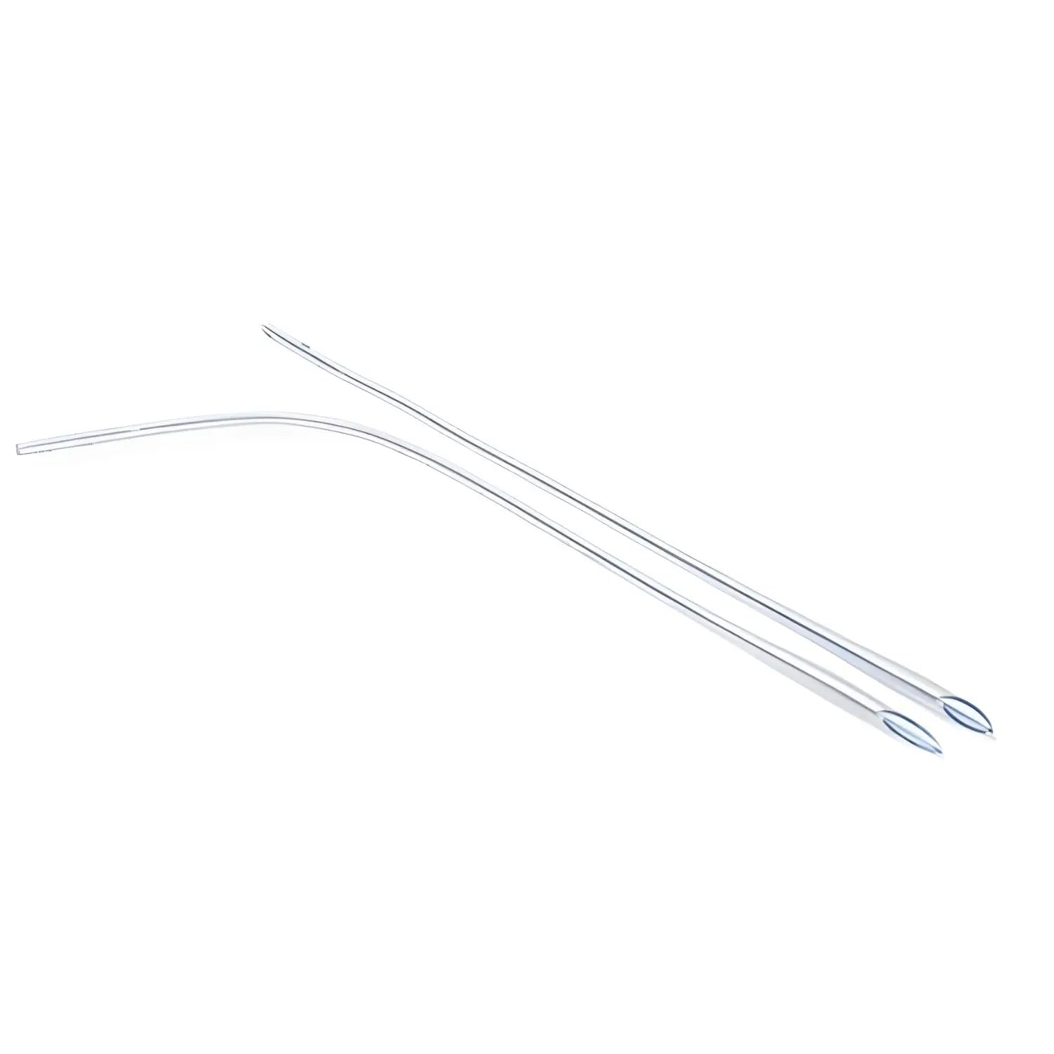 Cateter toracico recto de pvc termo sensible radiopaco 20Fr 20" 51cm caja c/10pzs