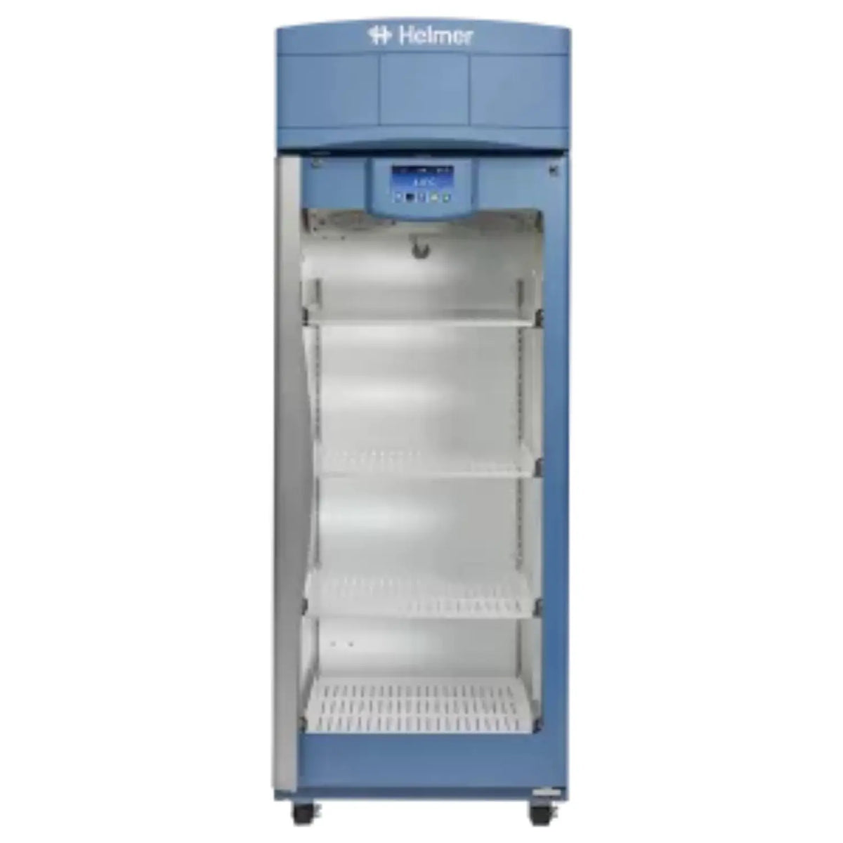 Refrigerador Beracah Medica de alto rendimiento, 25.2 ft³, temperatura de 2° a 10°C, uso médico, vista frontal.