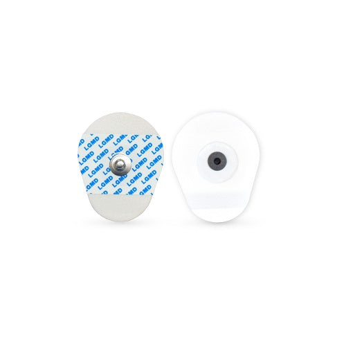 Electrodo de broche para ECG Beracah Medica, adhesivo hipoalergénico para adultos y pediátricos, paquete con 50 piezas