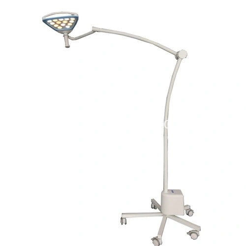 Lámpara de emergencia de pedestal para exploración Beracah Medica Creled 310M con 60,000 lux y batería recargable