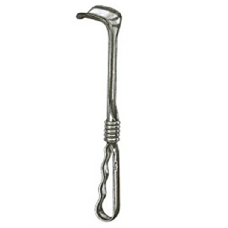 Separadores Richardson de acero alemán premium, retractor mediano de 24.1x3.8x3.8 cm, utilizado en cirugías.