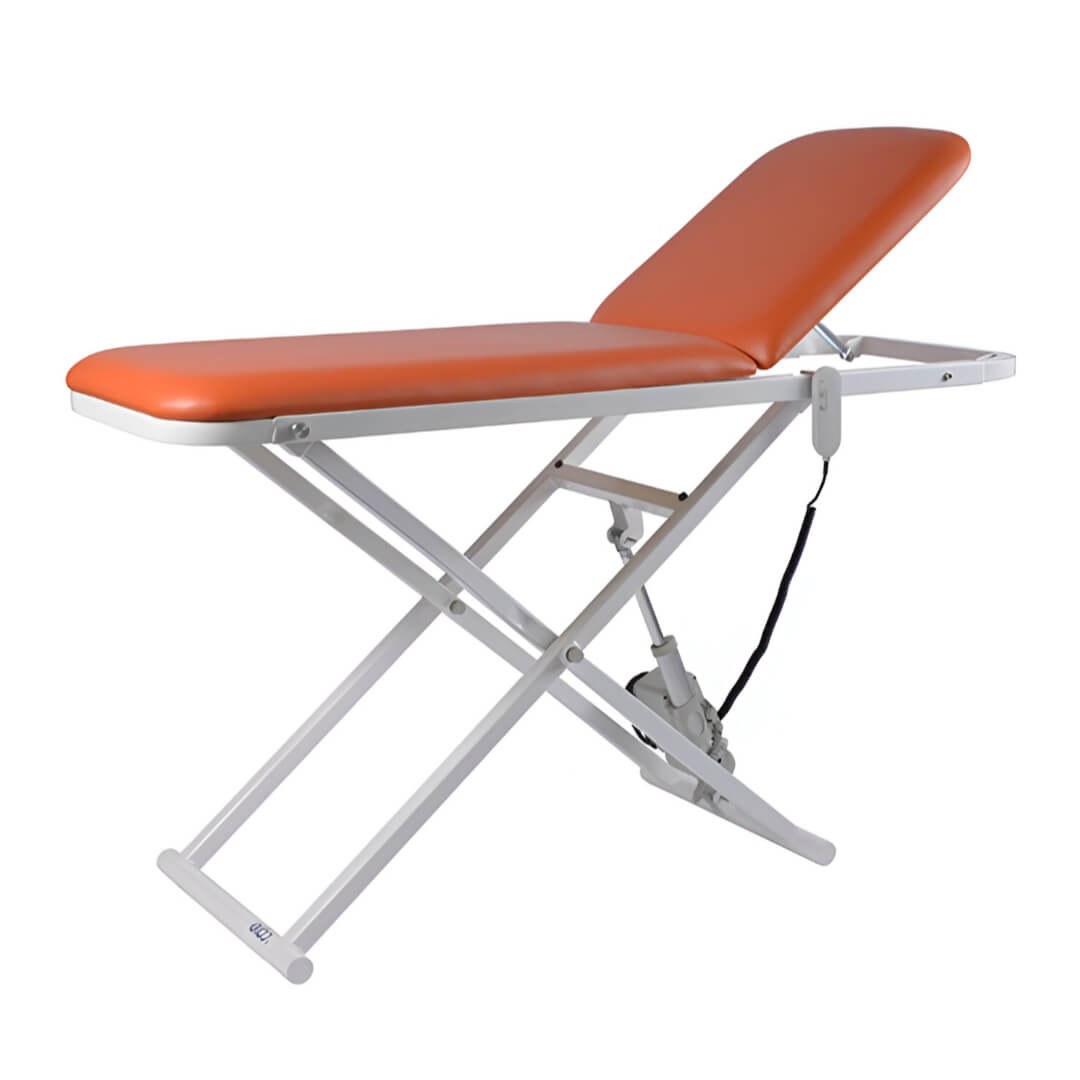 Cama eléctrica para fisioterapia y masaje de la marca Beracah Medica, diseñada para tratamientos y terapias de fisioterapia.
