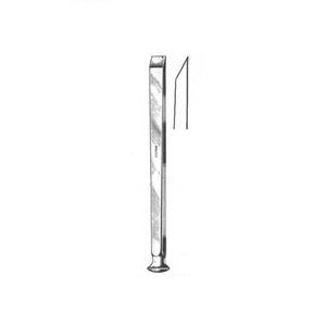 Cincel modelo U.S. Army de 6.5 pulgadas, 12 mm de ancho, instrumental quirúrgico de la marca Beracah Medica.