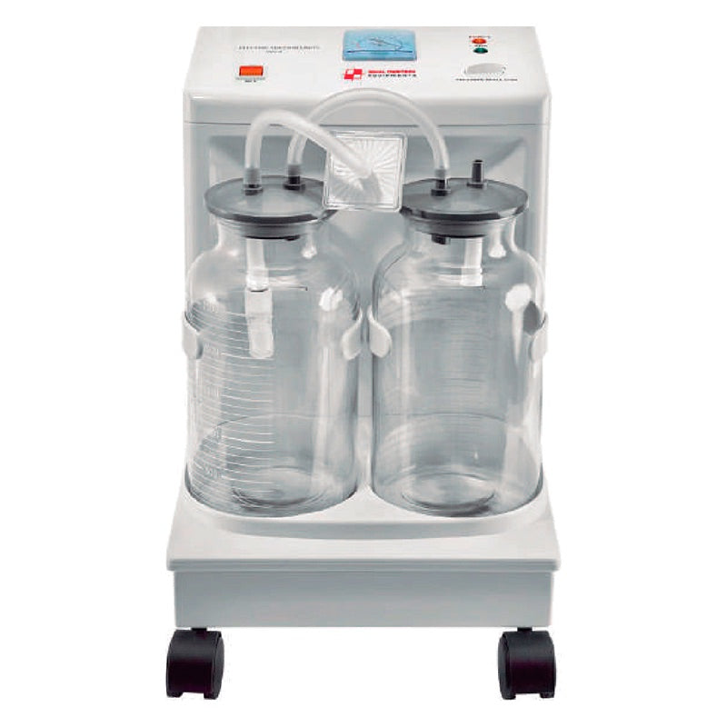 Aspirador portátil MSI de 5 lpm de la marca Beracah Médica, con diseño compacto y boquilla para limpieza eficiente.