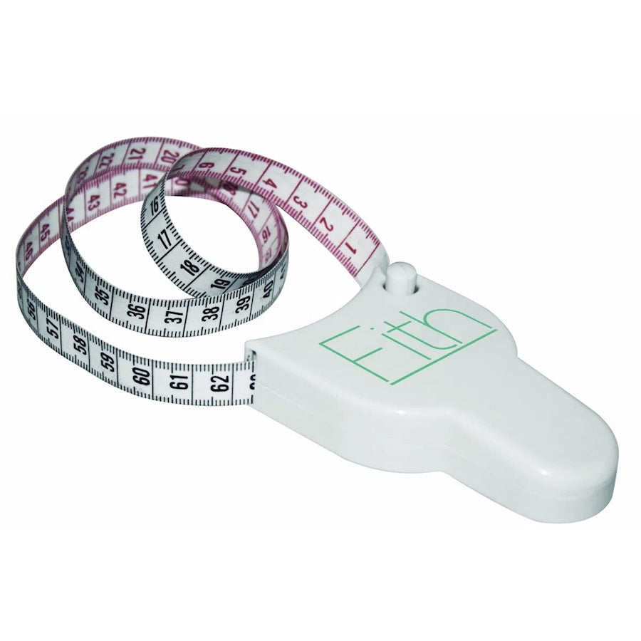 Cinta métrica Siluet de la marca Beracah Medica, accesorio de refacciones, con cinta flexible y medidas visibles.