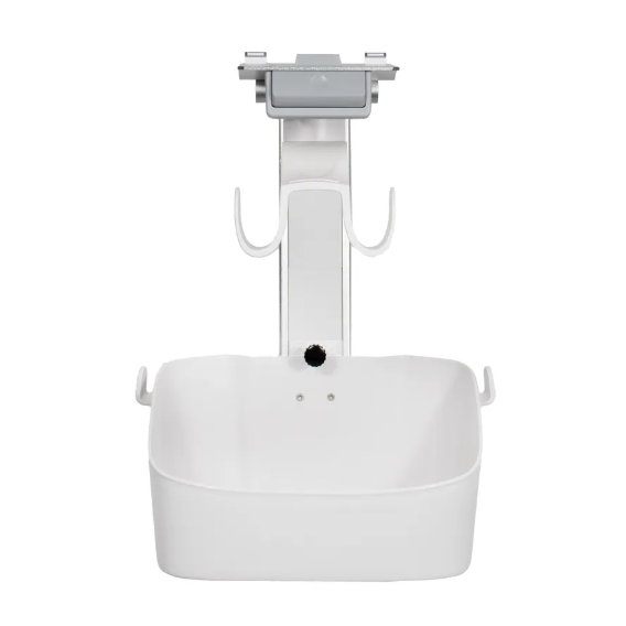 Soporte de pared para monitor de signos vitales Beracah Medica, montaje para equipo médico en sala de hospital.