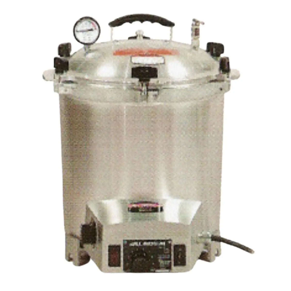 Autoclave vertical de mesa eléctrico Beracah Medica con capacidad de 24 litros, mostrada en la imagen.